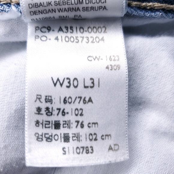 Levi's 94 Baggy Jeans Women 30 Blue Mid Rise Zip Fly Grunge Streetwear Denim - Picture 13 of 13